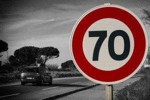 Boete voor het negeren van een verkeersbord